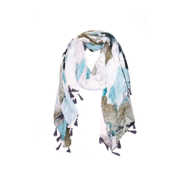 tie & dye scarf supplier